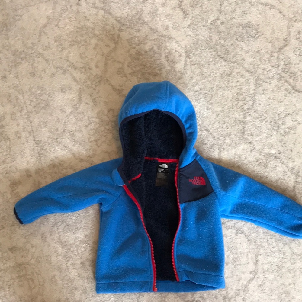 Baby North face fleece with hood